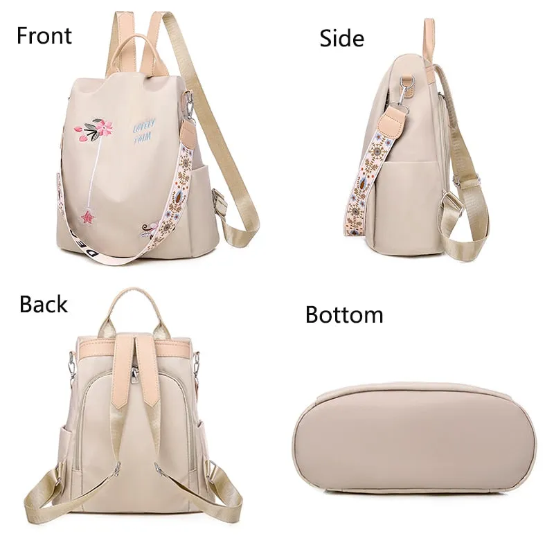 2021 Waterproof Oxford Women Backpack Fashion Anti-theft Women Backpacks Print School Bag High Quality Large Capacity Backpack