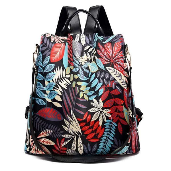 2021 Waterproof Oxford Women Backpack Fashion Anti-theft Women Backpacks Print School Bag High Quality Large Capacity Backpack