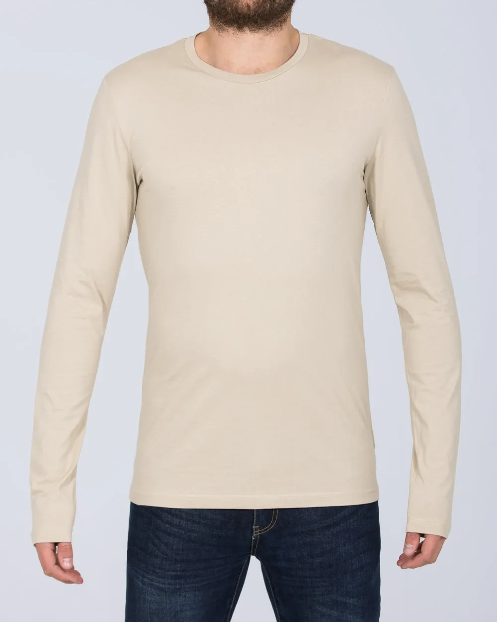 2t Long Sleeve Tall T-Shirt (natural)