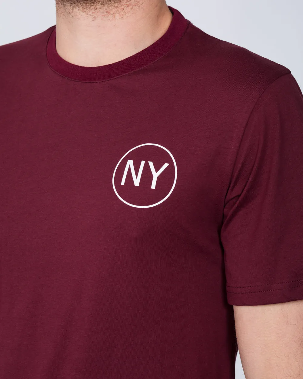 2t NY Tall T-Shirt (burgundy)