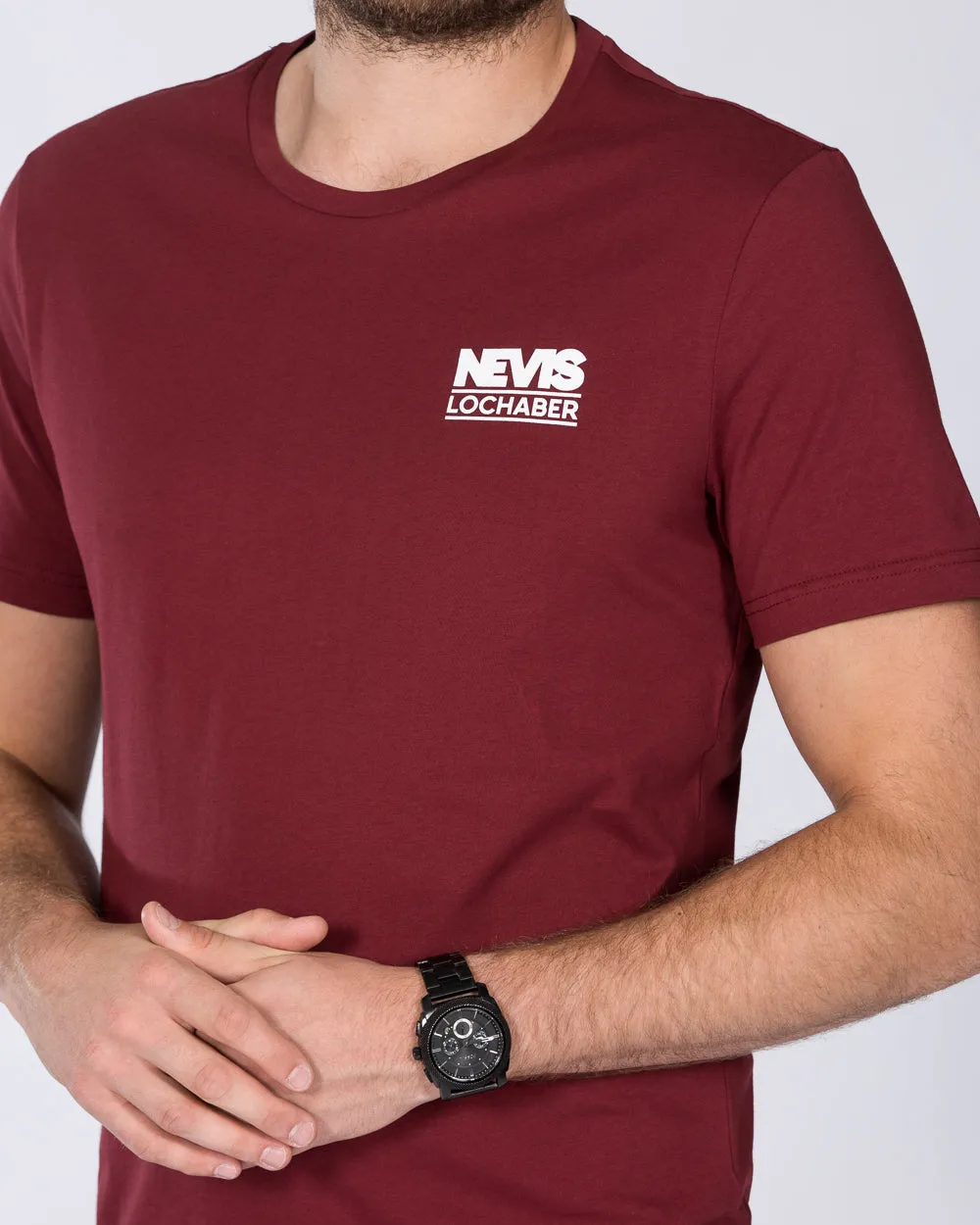 2t Printed Tall T-Shirt (nevis burgundy)