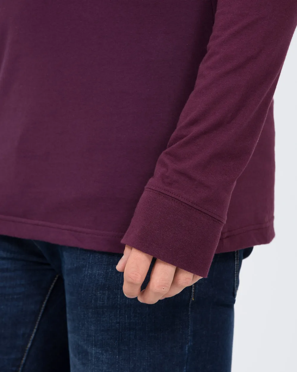 2t Samuel Long Sleeve Tall T-Shirt (plum)