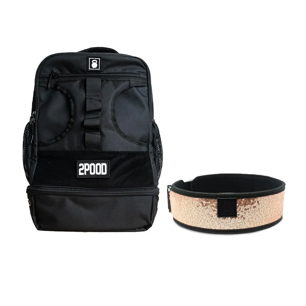 3" Classy Bling Belt & Backpack 3.0 Bundle