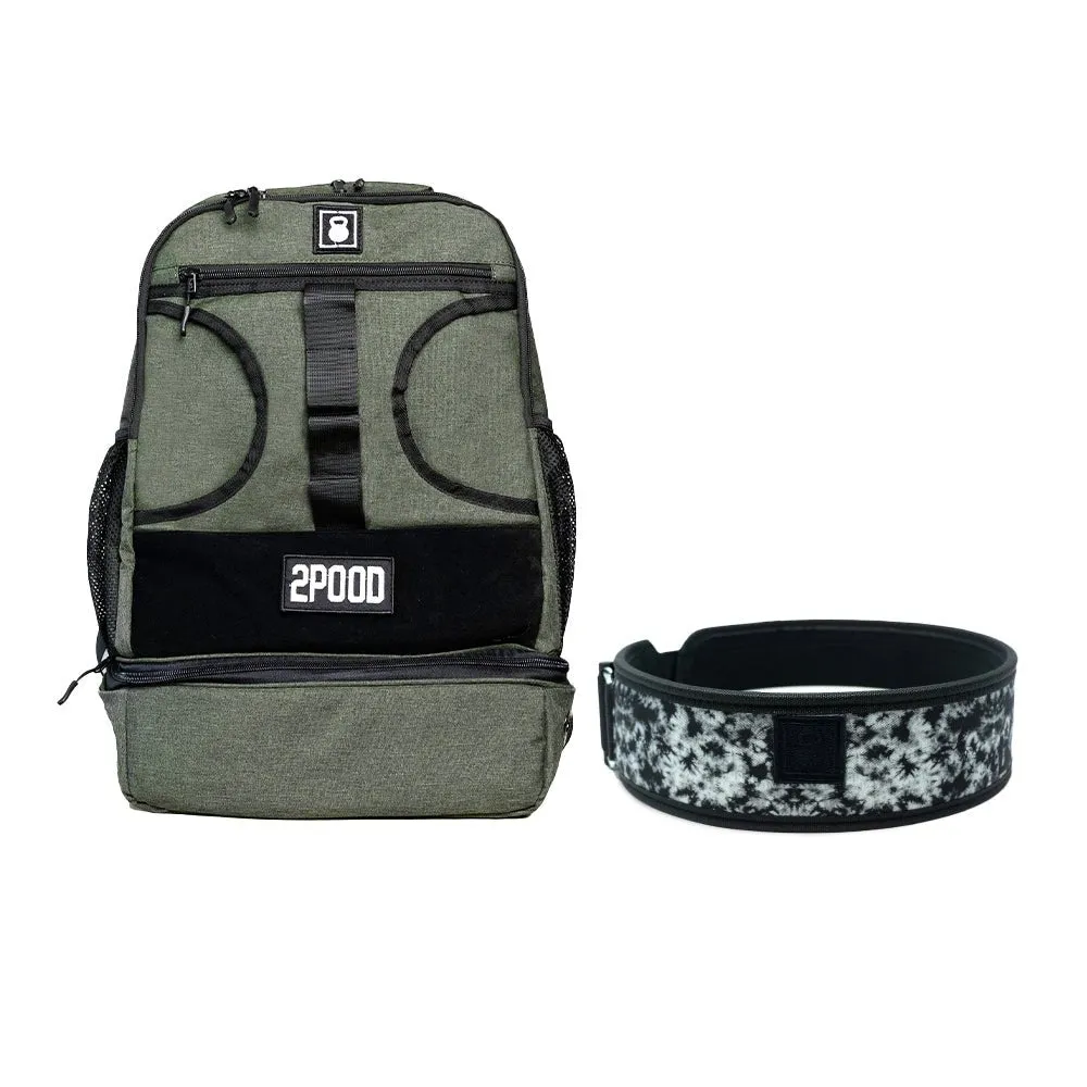 3" Midnight Tie dye Belt & Backpack 3.0 Bundle