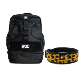 3" Sunflowers Belt & Backpack 3.0 Bundle