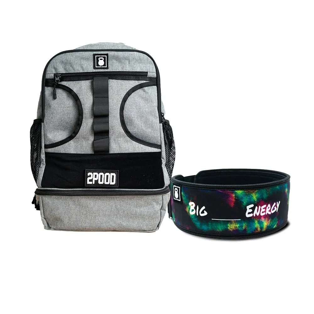 4" Big Nick Energy by Nick Mathew Belt & Backpack 3.0 Bundle