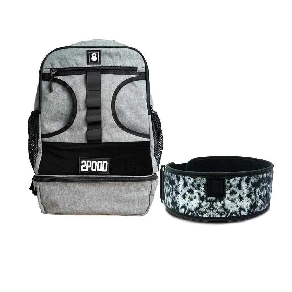 4" Midnight Tie Dye by Jourdan Delacruz Belt & Backpack 3.0 Bundle