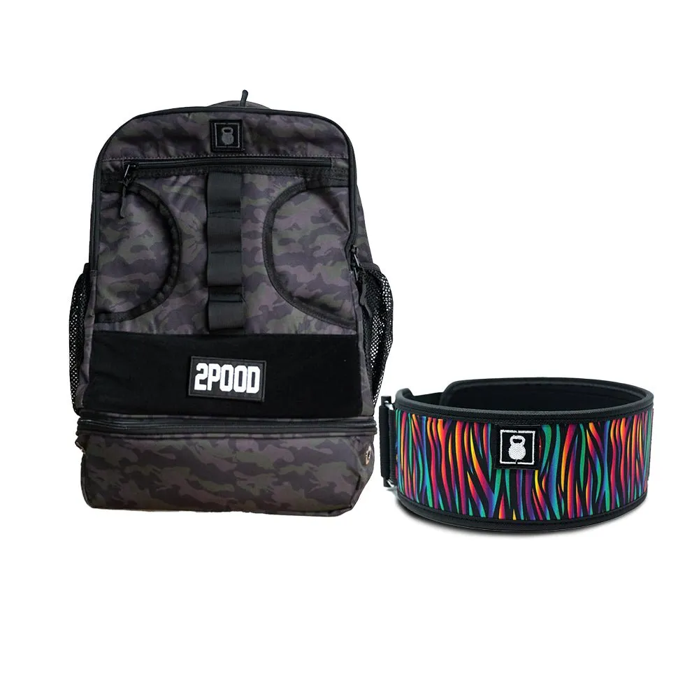 4" Wild Kingdom Belt & Backpack 3.0 Bundle