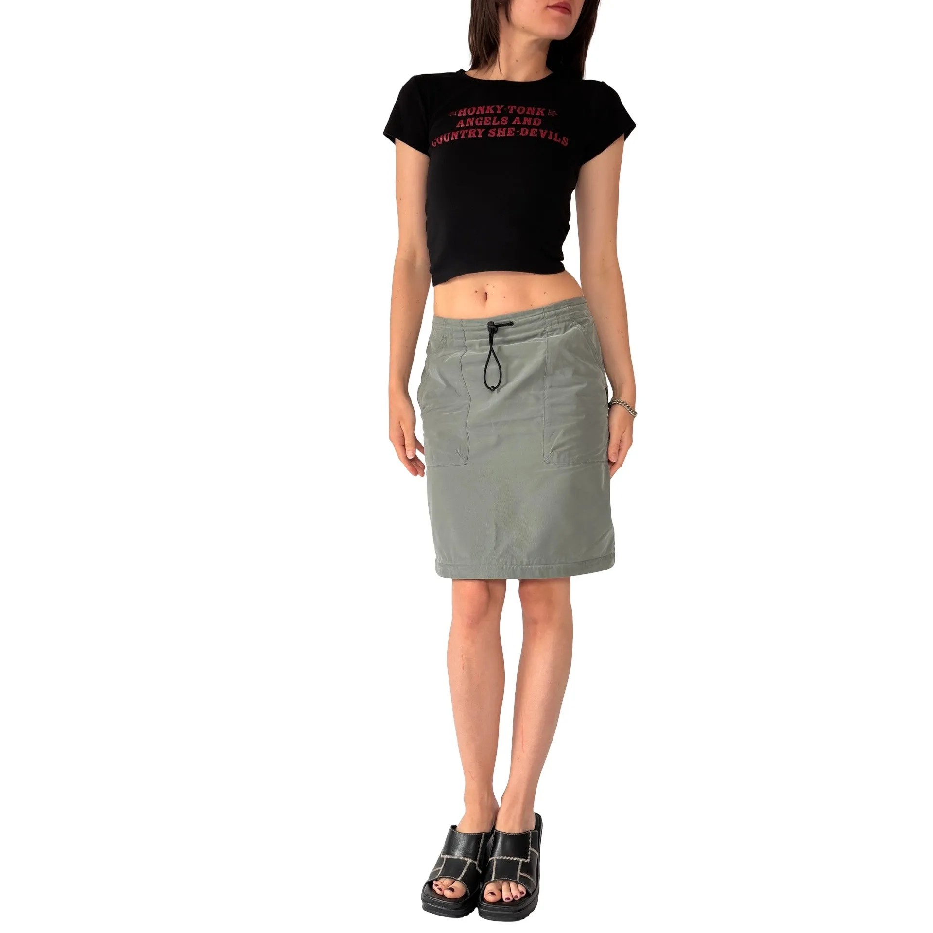 90s Two-Way Utility Skirt (S)