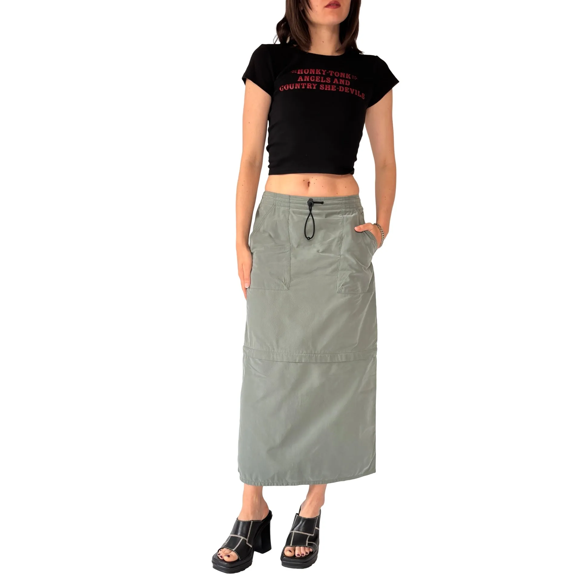 90s Two-Way Utility Skirt (S)