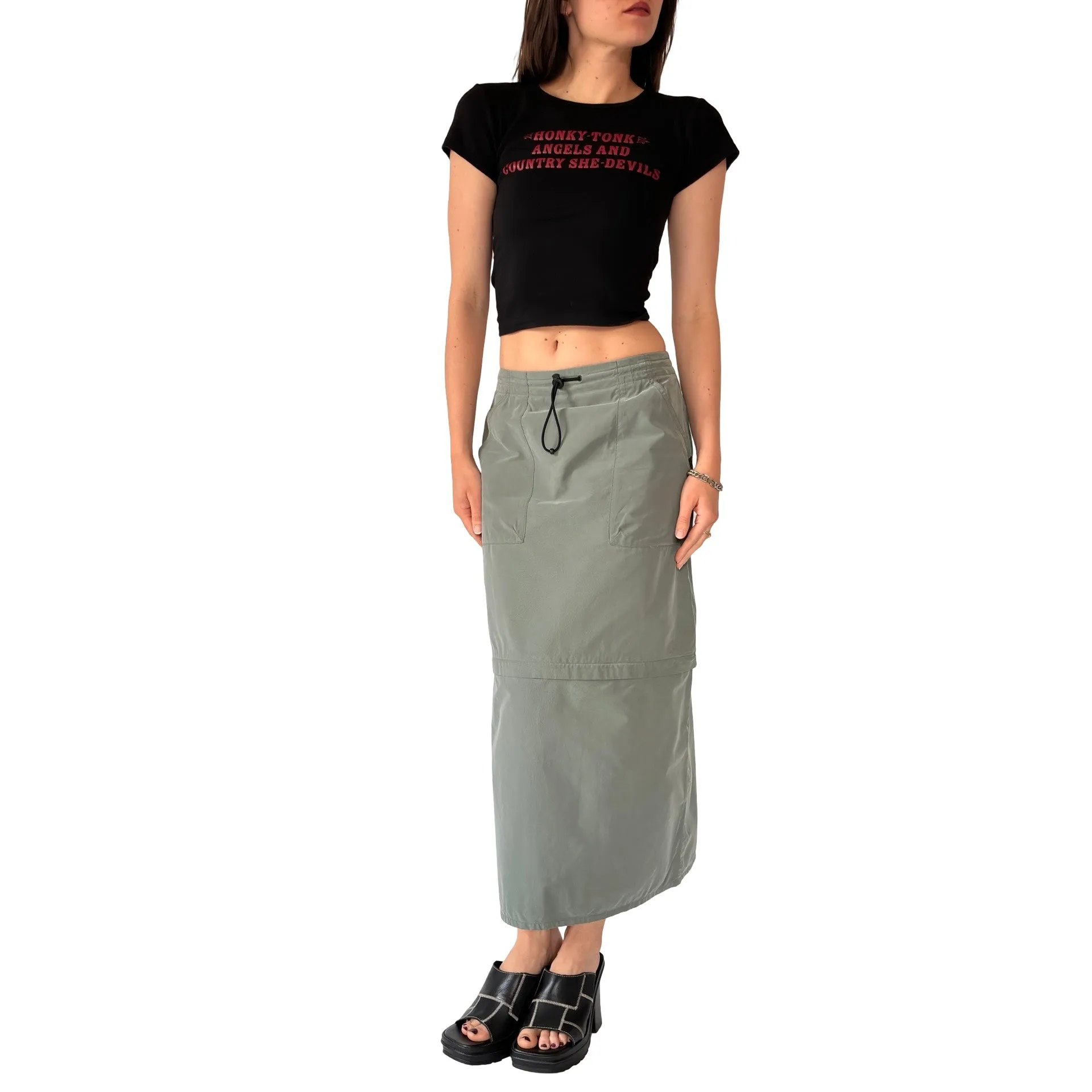 90s Two-Way Utility Skirt (S)