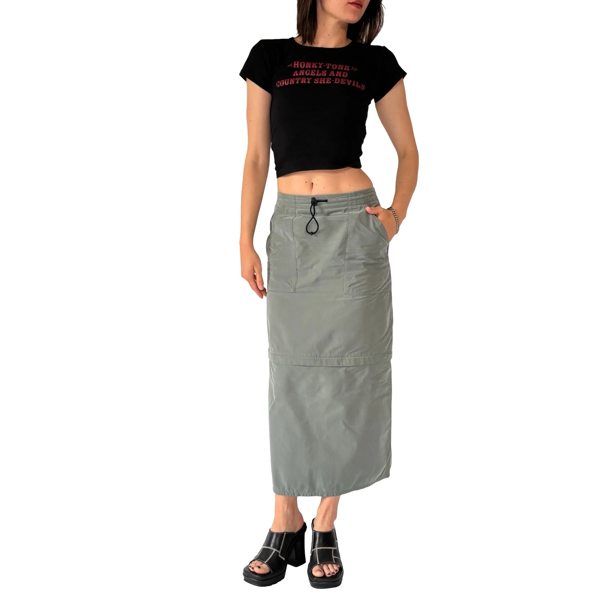 90s Two-Way Utility Skirt (S)