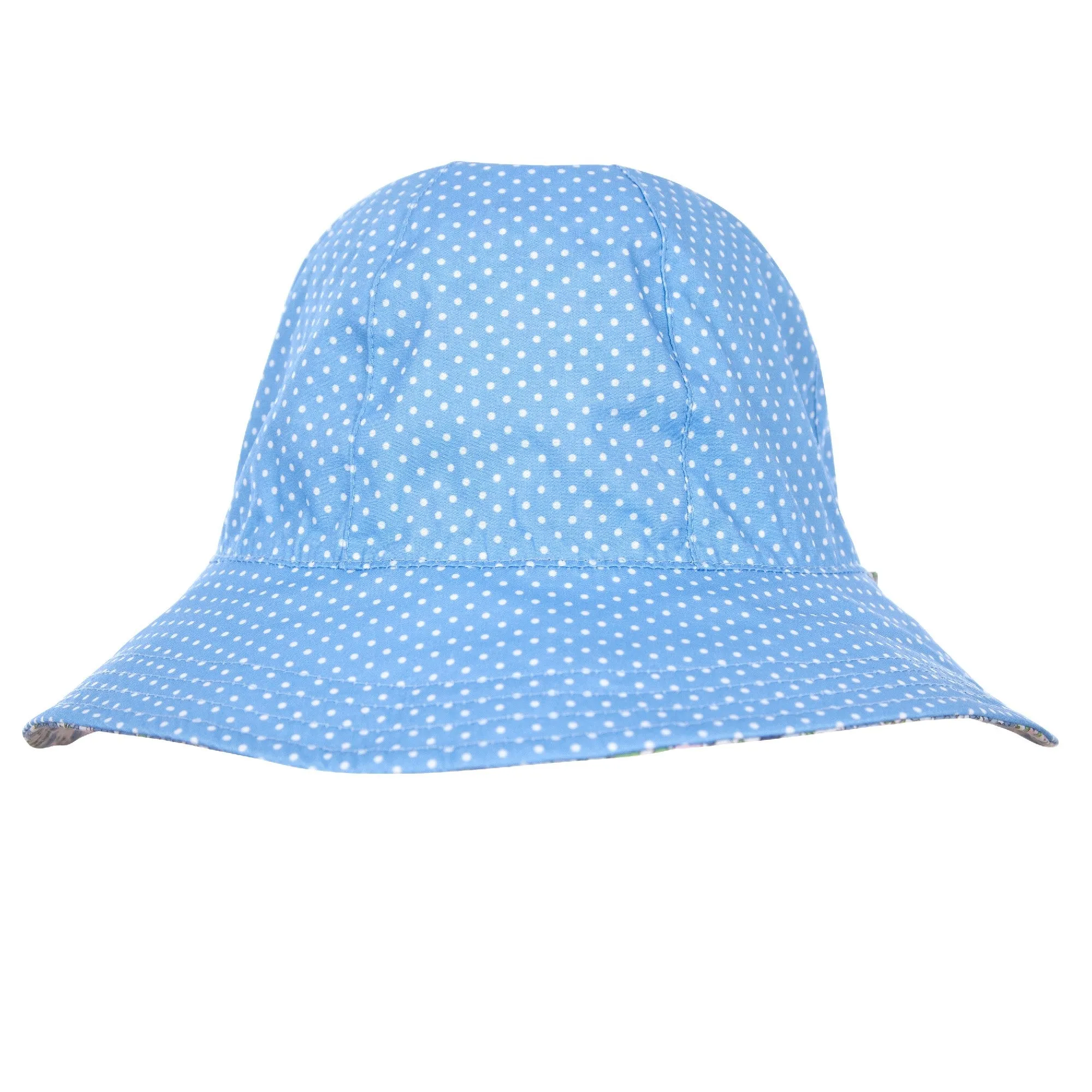 ACORN KIDS - SOPHIA REVERSIBLE SUNHAT: PINK, BLUE & GREEN