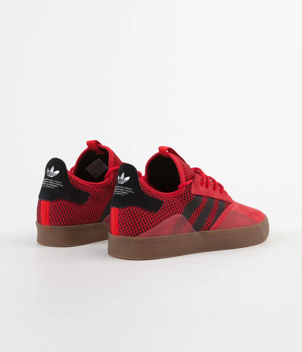 Adidas 3ST.001 Shoes - Scarlet / Core Black / Gum4