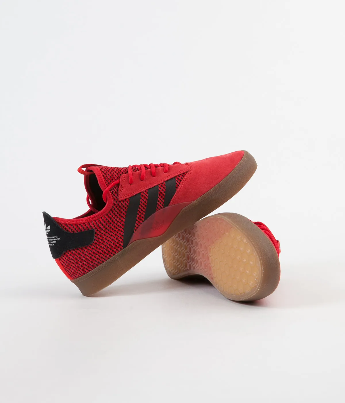 Adidas 3ST.001 Shoes - Scarlet / Core Black / Gum4