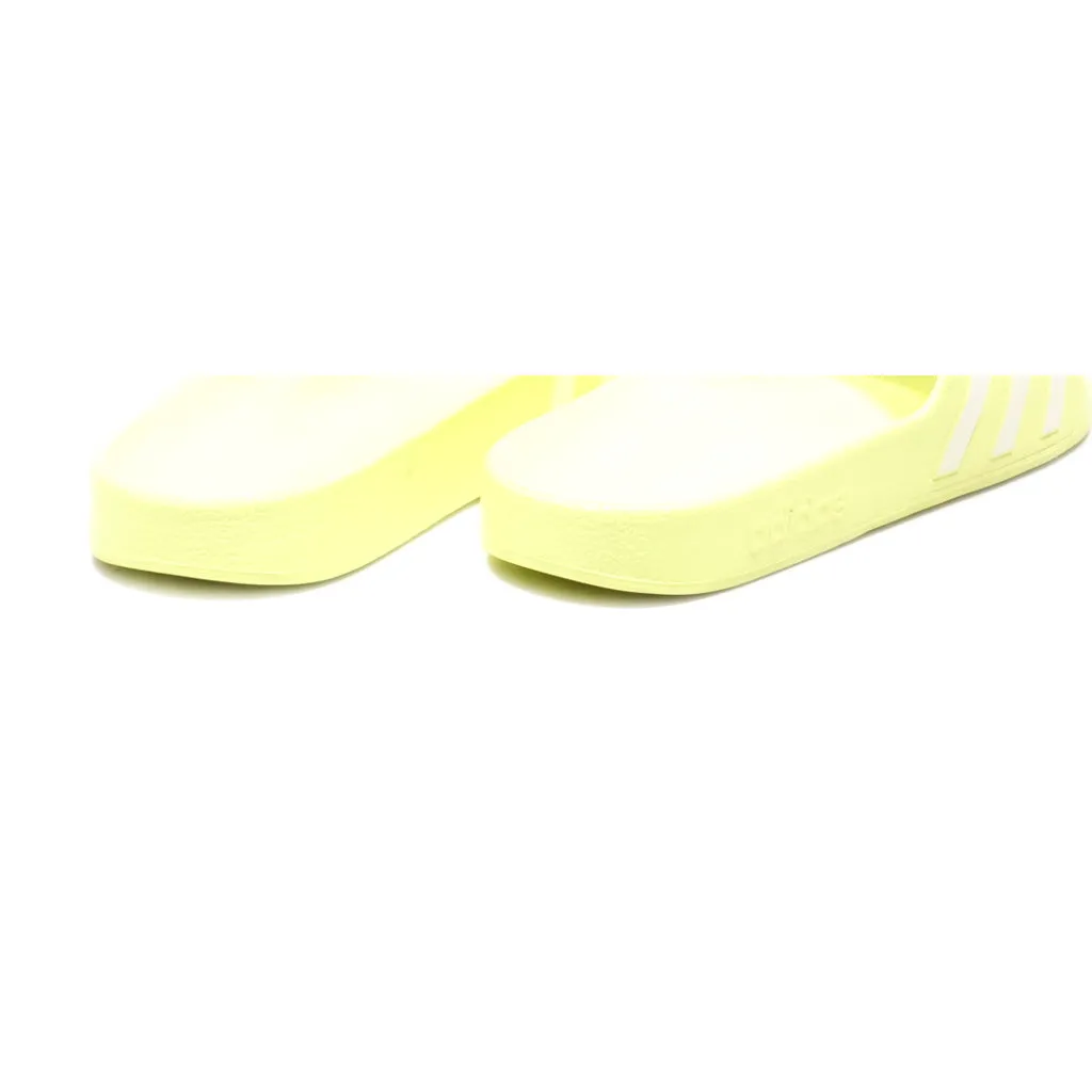 Adidas Adilette Aqua Sliders Eva Yellow Colour For Women