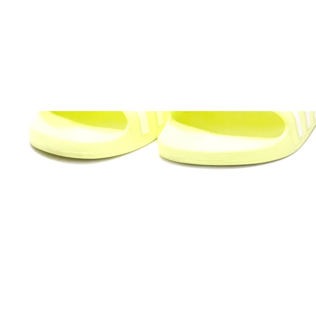 Adidas Adilette Aqua Sliders Eva Yellow Colour For Women