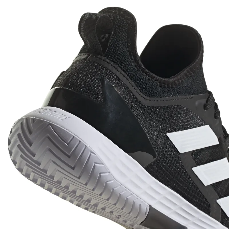 Adidas Adizero Ubersonic 4.1 Mens Tennis Shoes - Core Black / White / Grey Four