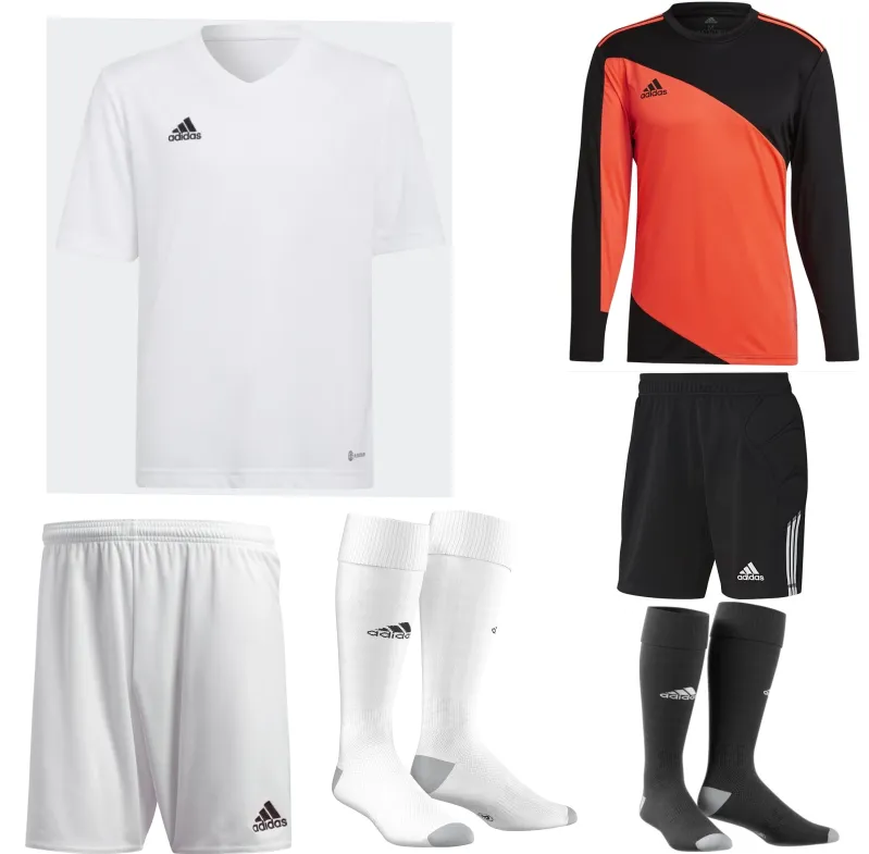 ADIDAS ENTRADA 22 SS KIT BUNDLE WHITE