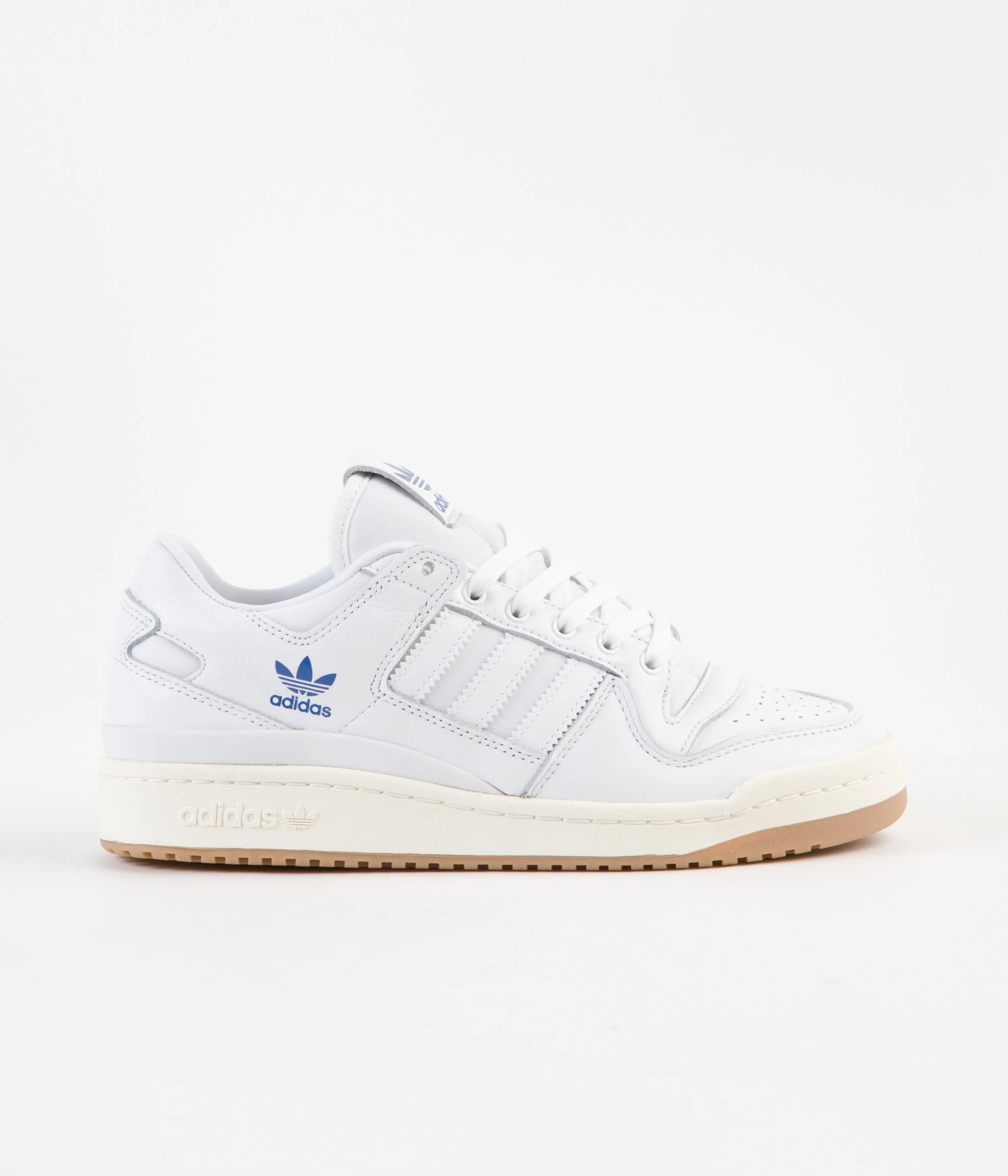 Adidas Forum 84 Low Adv Shoes - FTWR White / FTWR White / Bluebird