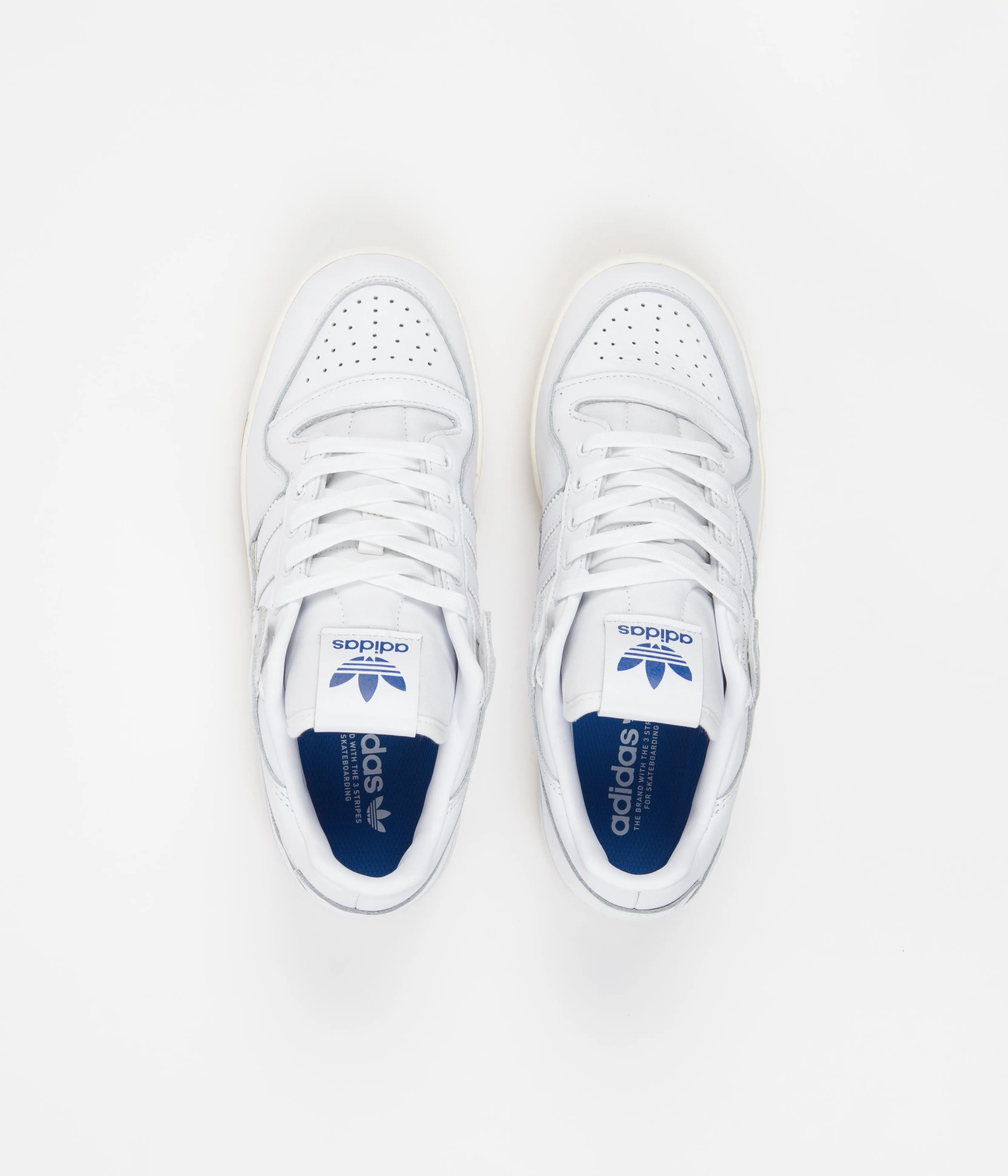 Adidas Forum 84 Low Adv Shoes - FTWR White / FTWR White / Bluebird