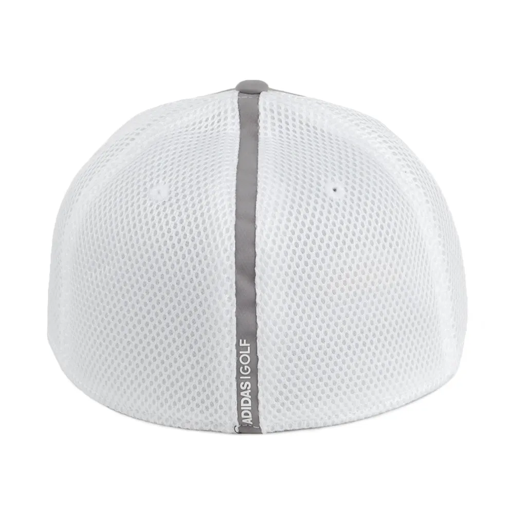 Adidas Hats A Stretch Tour Baseball Cap - Grey-White