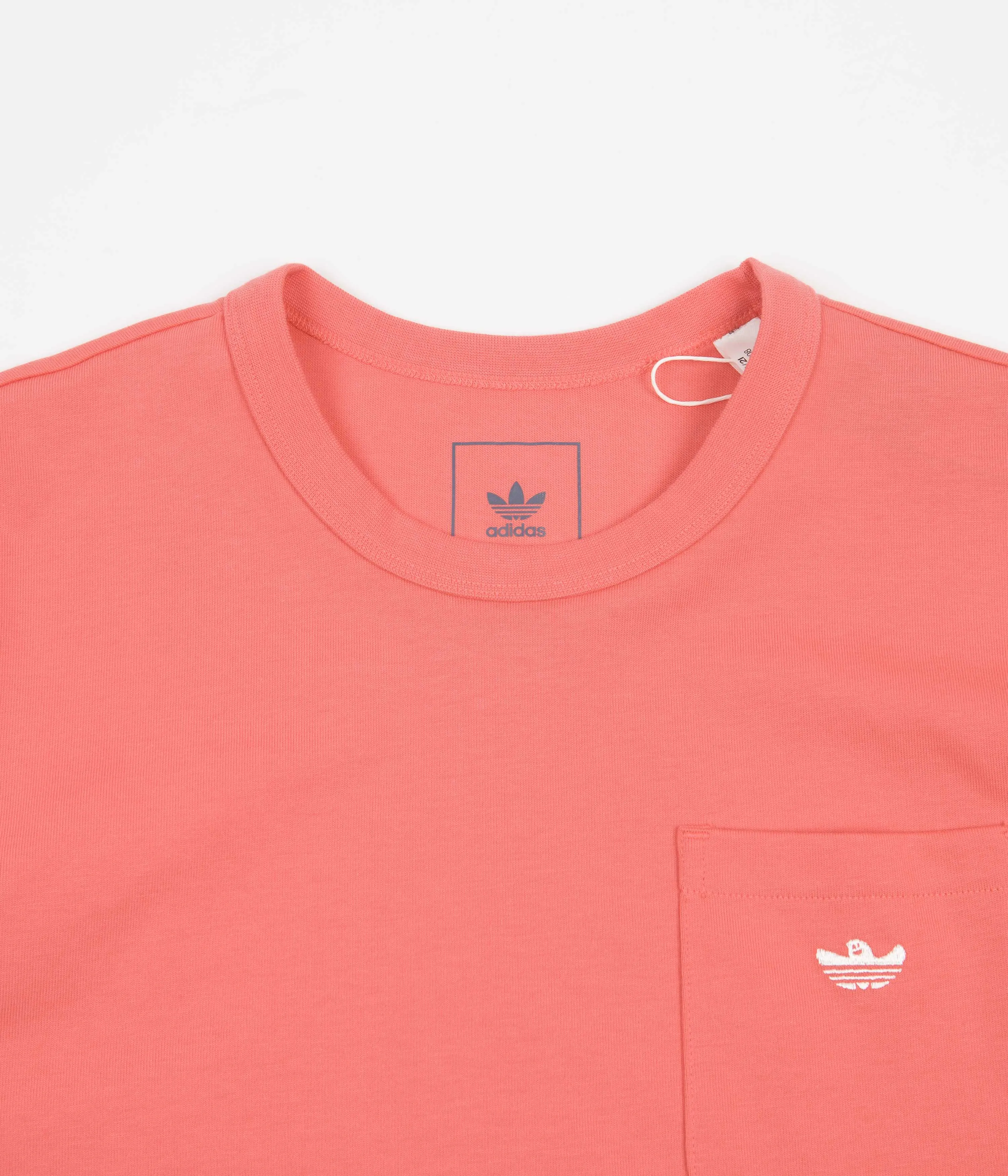 Adidas Heavyweight Shmoofoil Pocket T-Shirt - Semi Turbo / Cream White