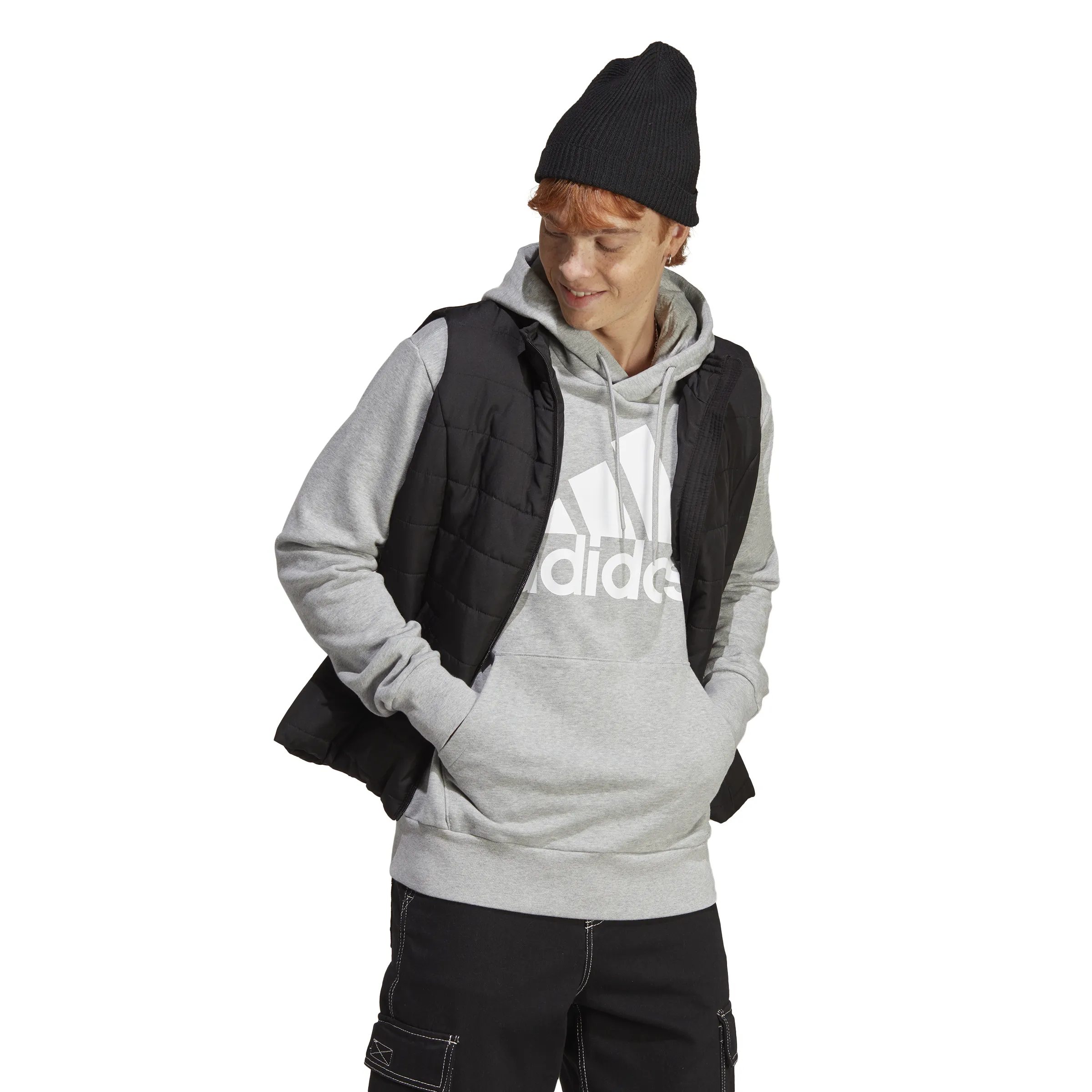 adidas Men's Essentials French Terry Big Logo Hoodie