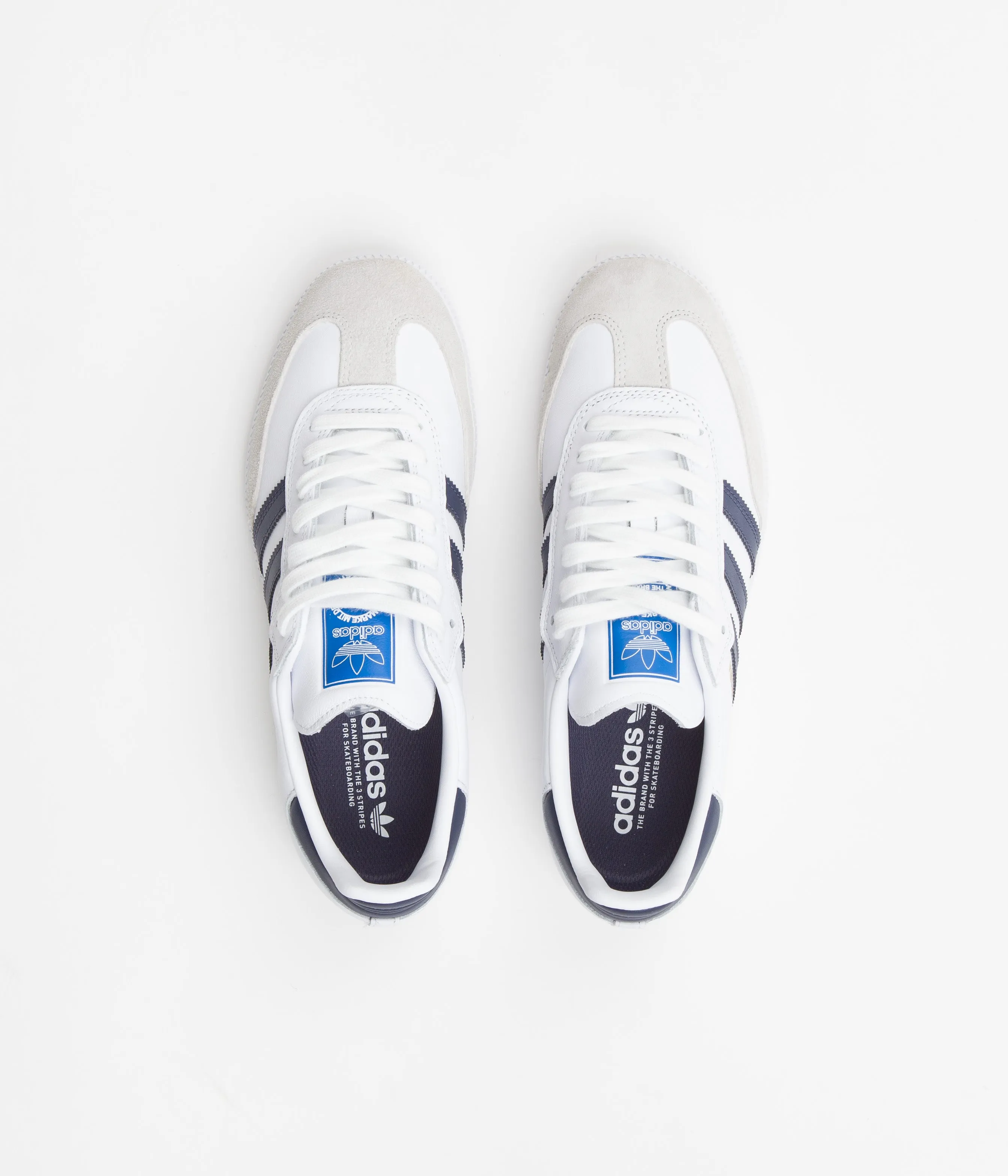 Adidas Samba Adv Shoes - FTWR White / Shadow Navy / FTWR White