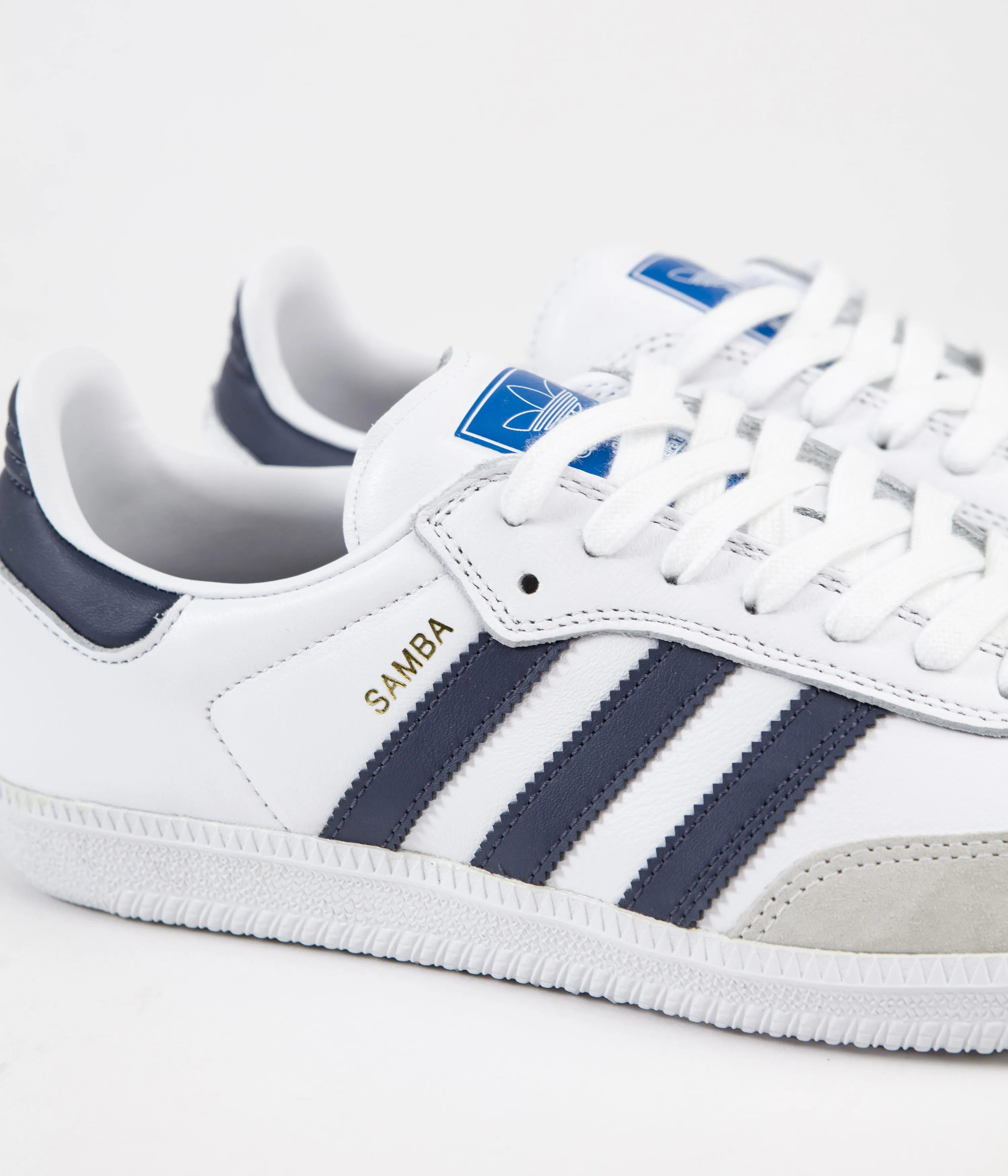 Adidas Samba Adv Shoes - FTWR White / Shadow Navy / FTWR White