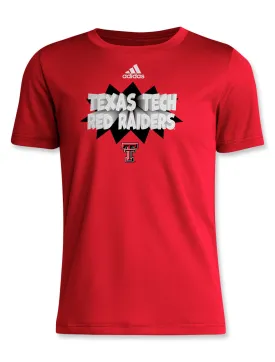 Adidas Texas Tech "It's Not That Deep" 2024 Youth Short Sleeve T-Shirt