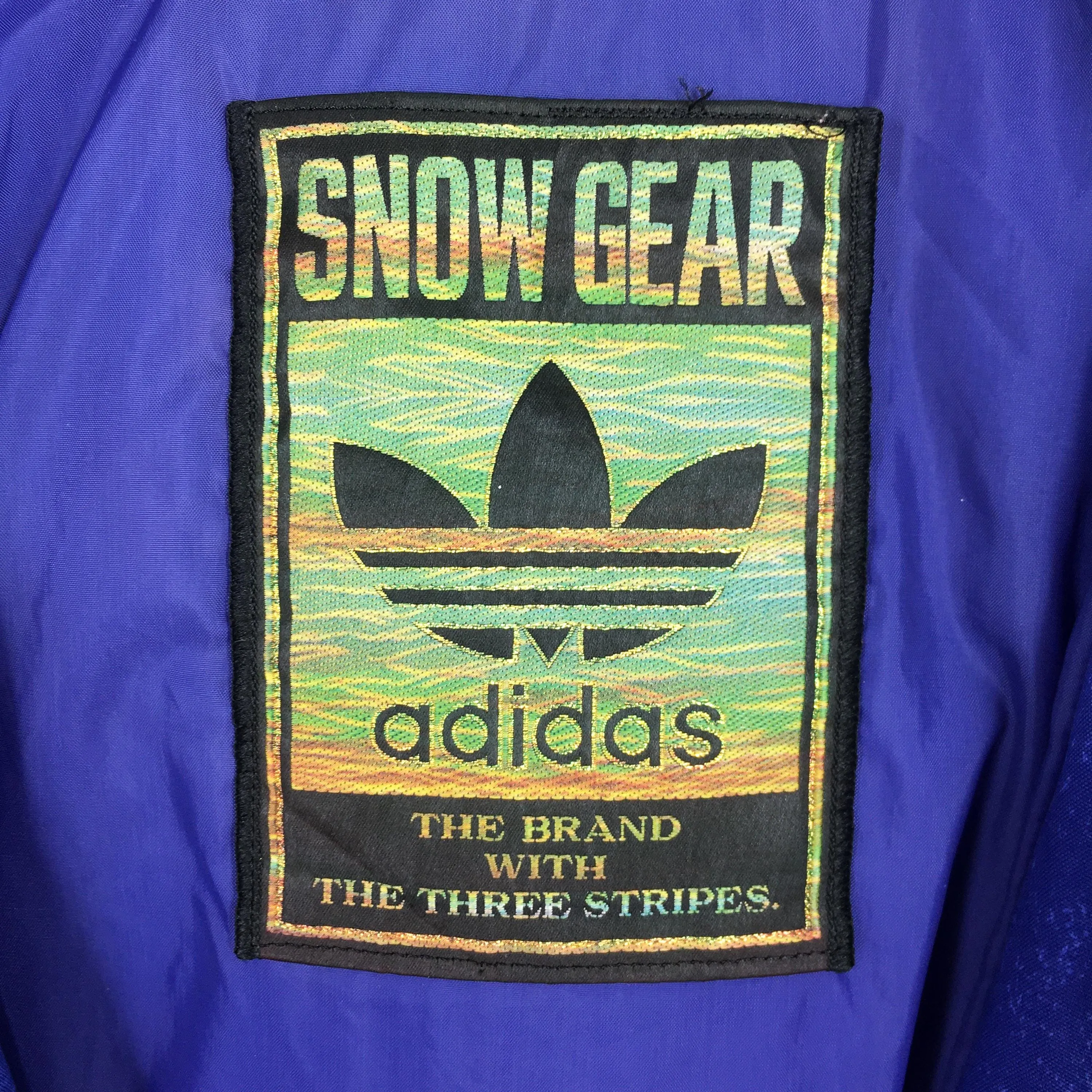 Adidas Trefoil Logo Snow Gear Hoodie Jacket XLarge