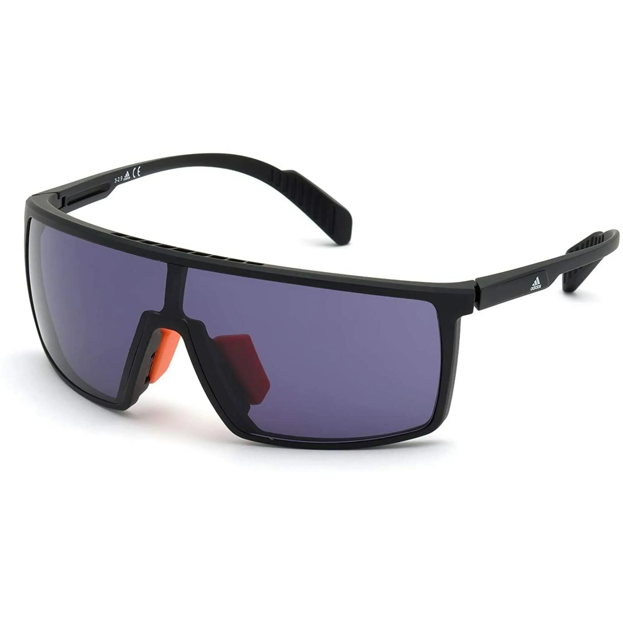 Adidas Unisex Sunglasses - Full Rim Plastic Frame Smoke Lens | ADIDAS SP0004 02A