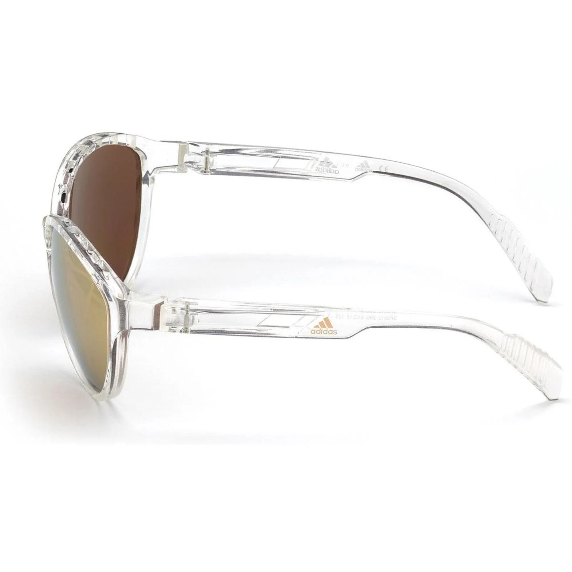 Adidas Women's Sunglasses - Crystal Cat Eye Frame Brown Lens | ADIDAS SP0012 26G