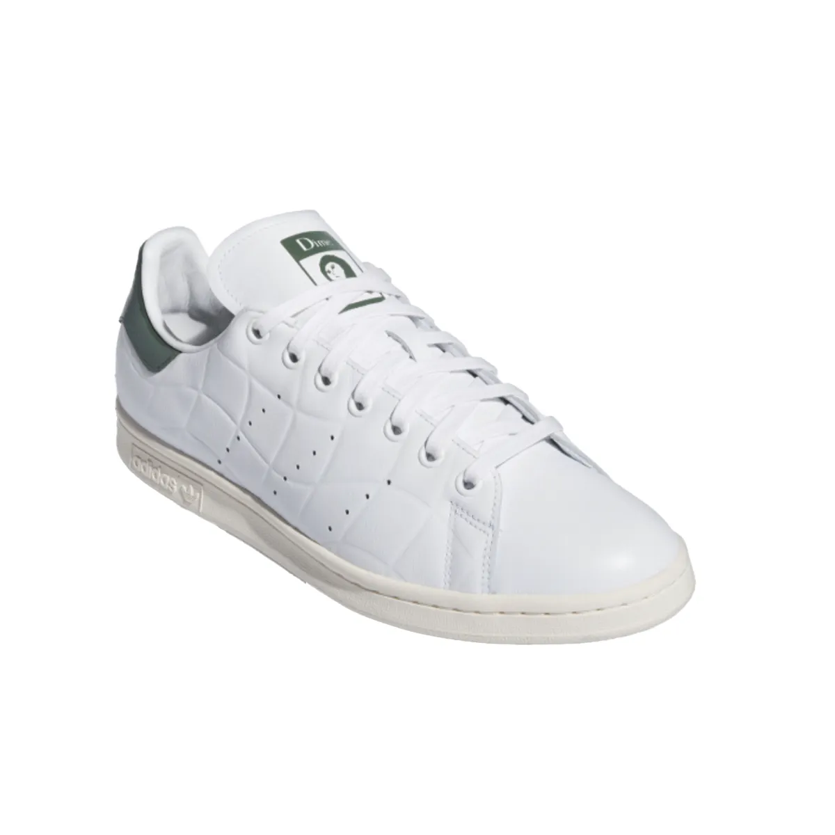 Adidas x Dime Stan Smith Shoes - FTW White / Colligate Green / Green Oxide