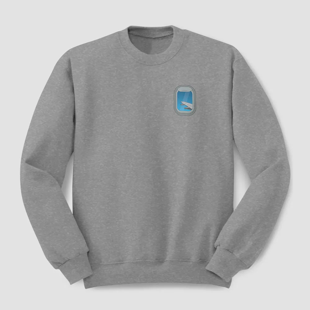 Airplane Window Wing Tiny - Sweatshirt