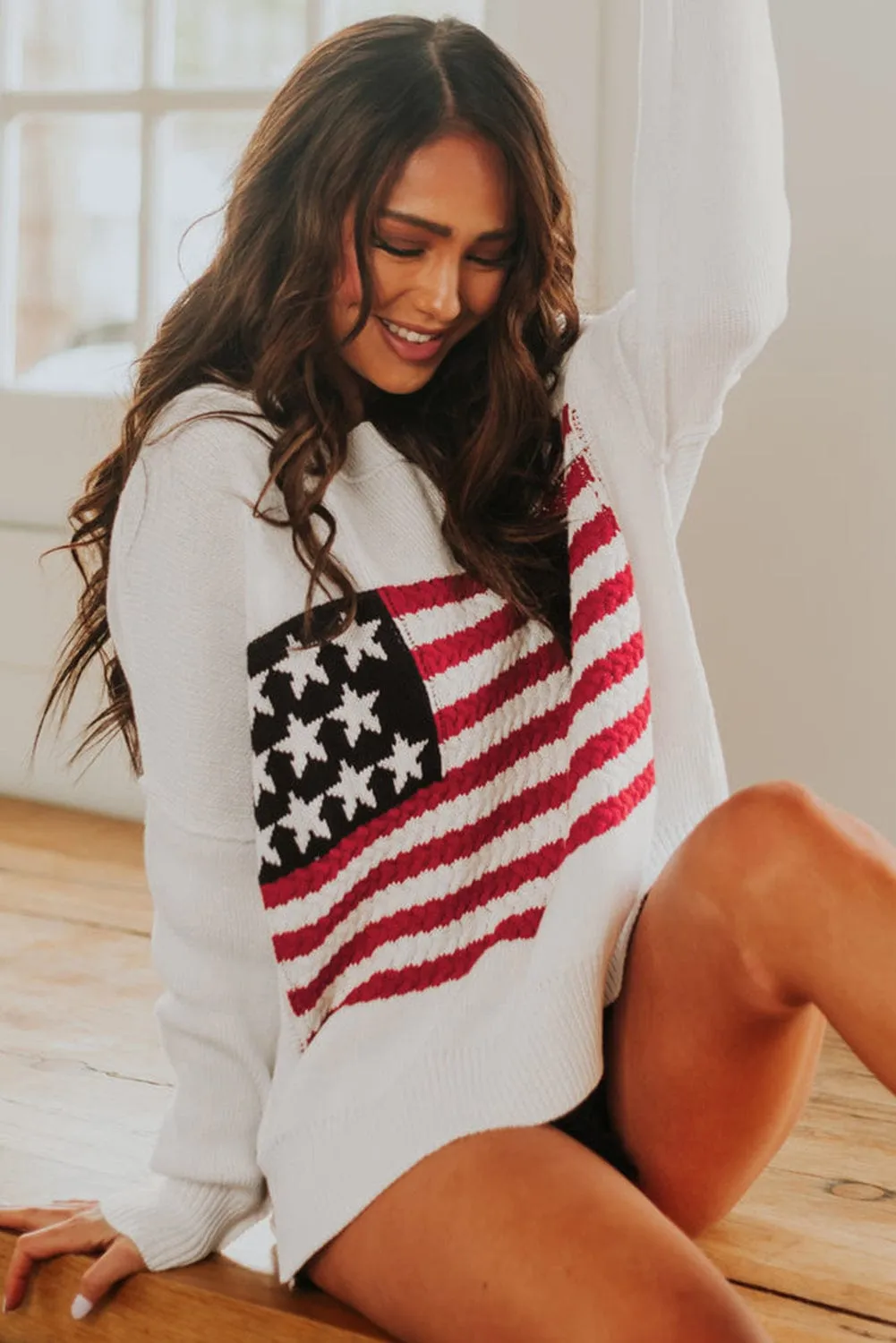 American Flag Knitwear