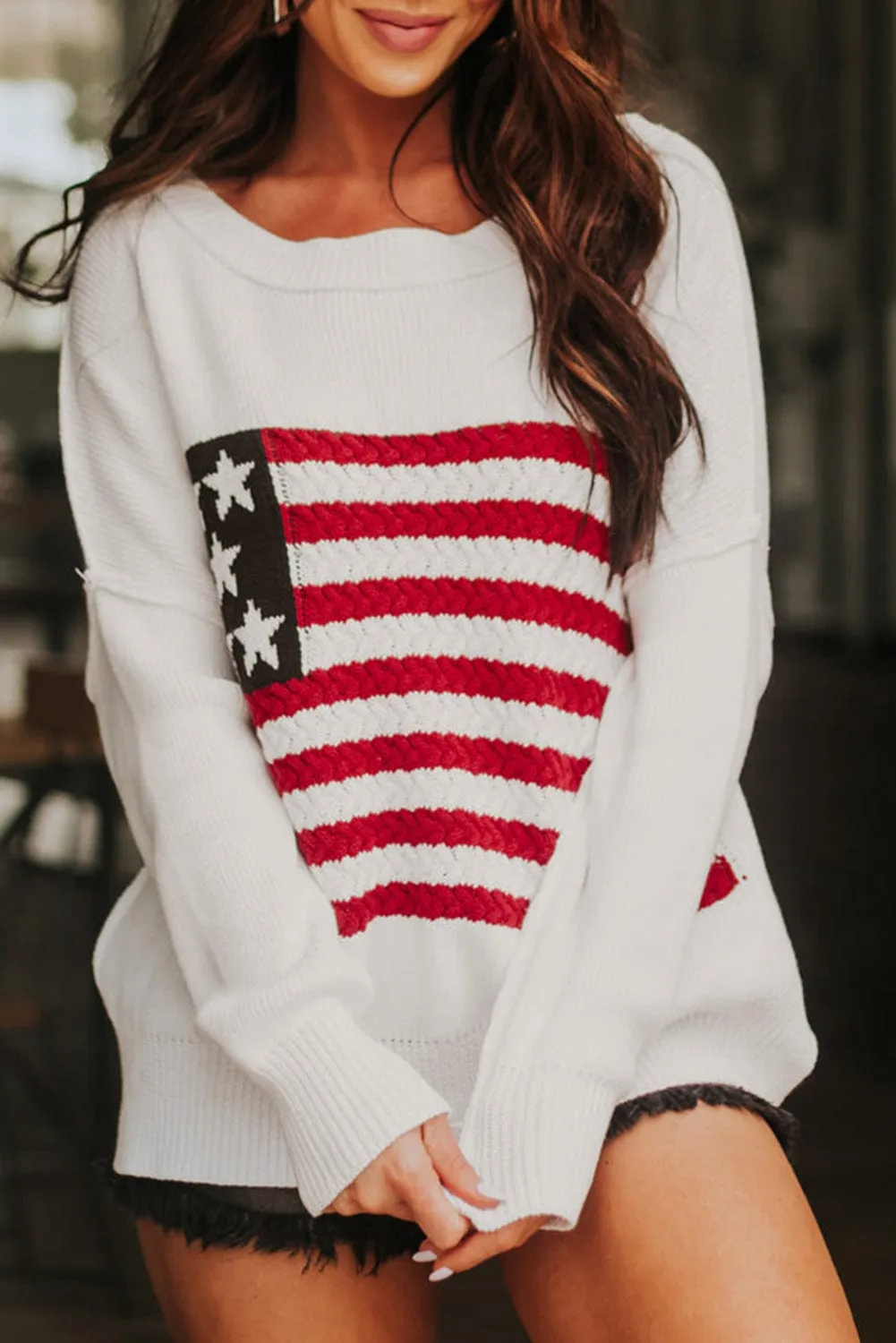 American Flag Knitwear