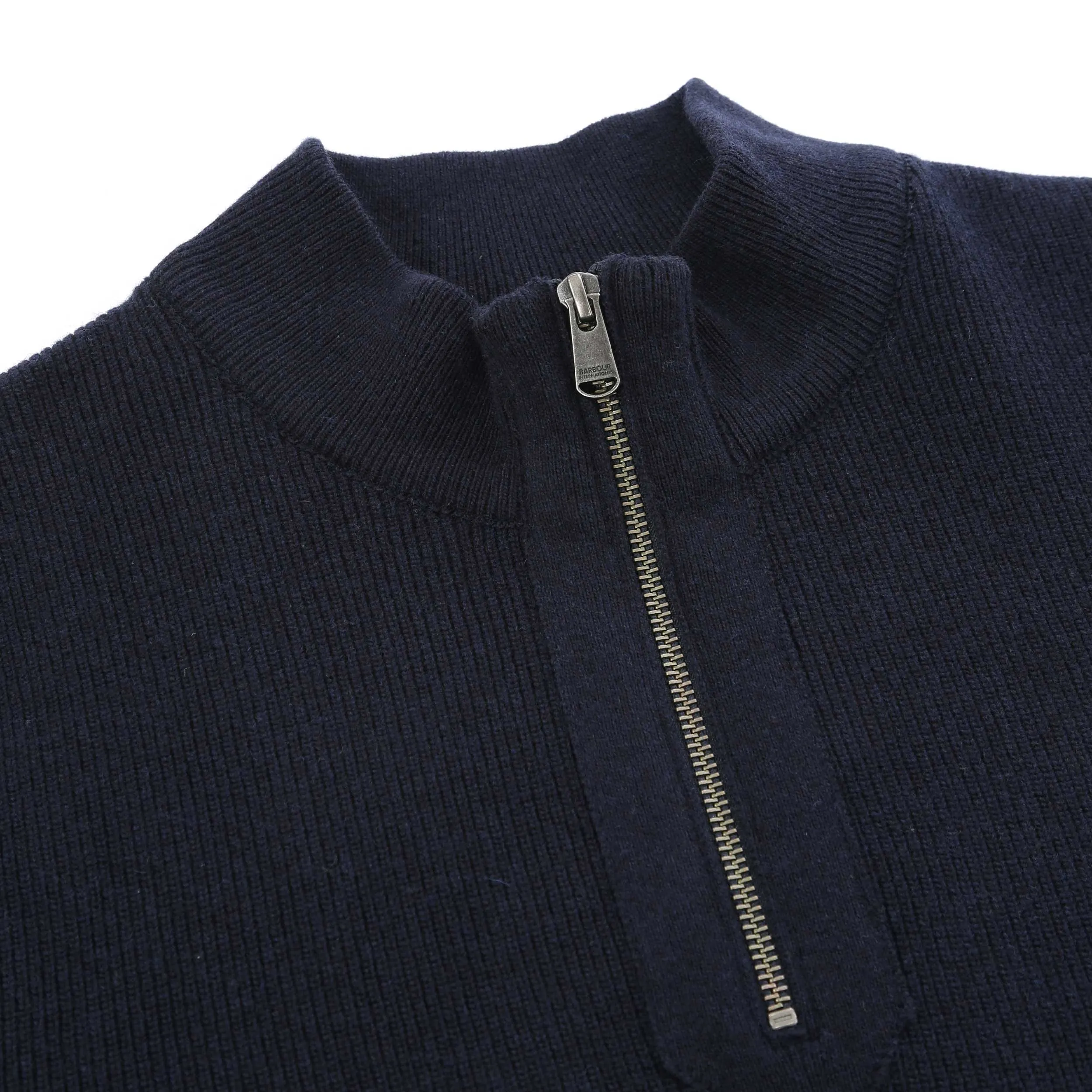 Barbour Crawley Knitwear in Navy