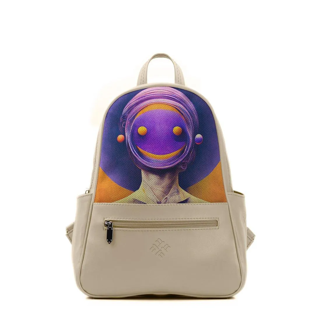 Beige Vivid Backpack Metaverse