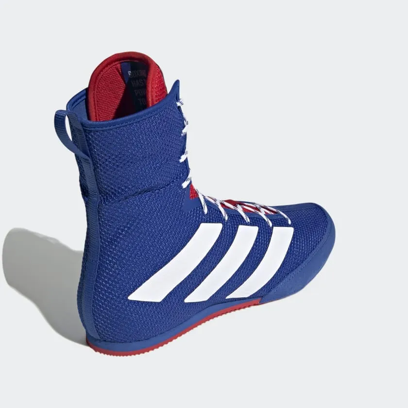 Boxschuhe ADIDAS Box Hog 3 - Blau/Silber