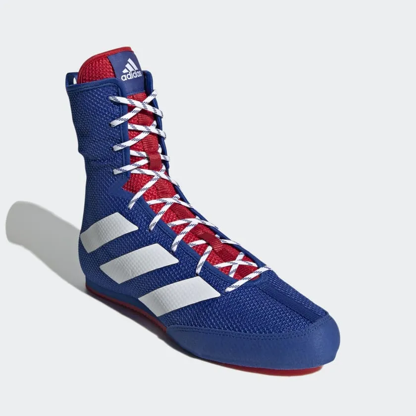 Boxschuhe ADIDAS Box Hog 3 - Blau/Silber