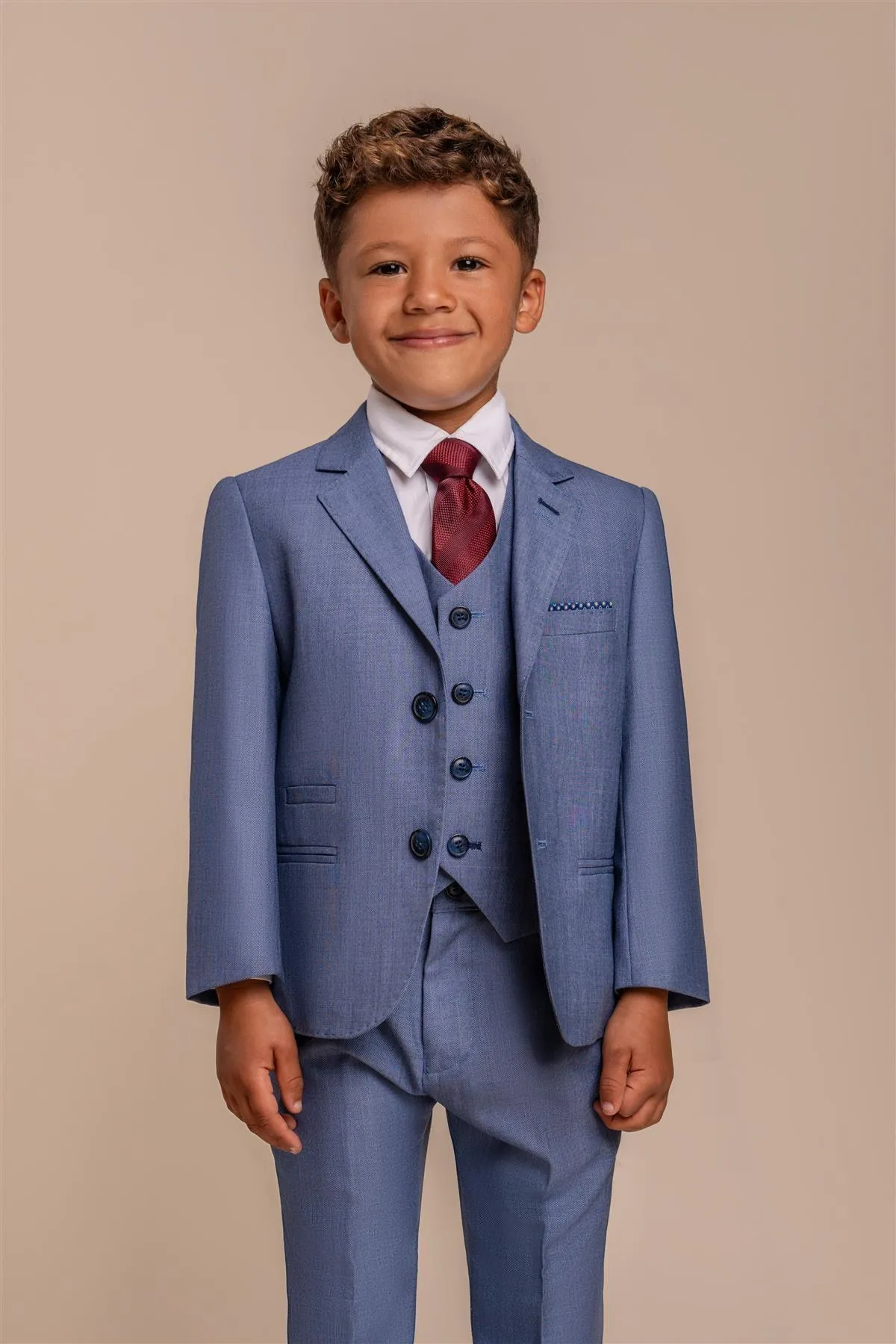 Boys Blue Jay Three Piece Suit