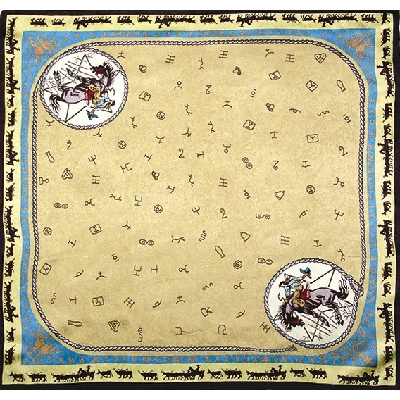 Brand & Bronc Silk Scarf