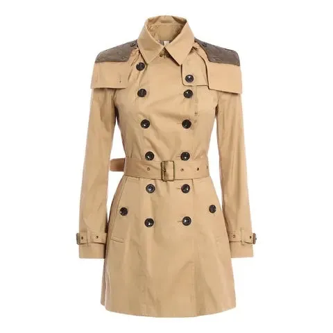 BURBERRY REYMOORE HOODED TRENCH COAT