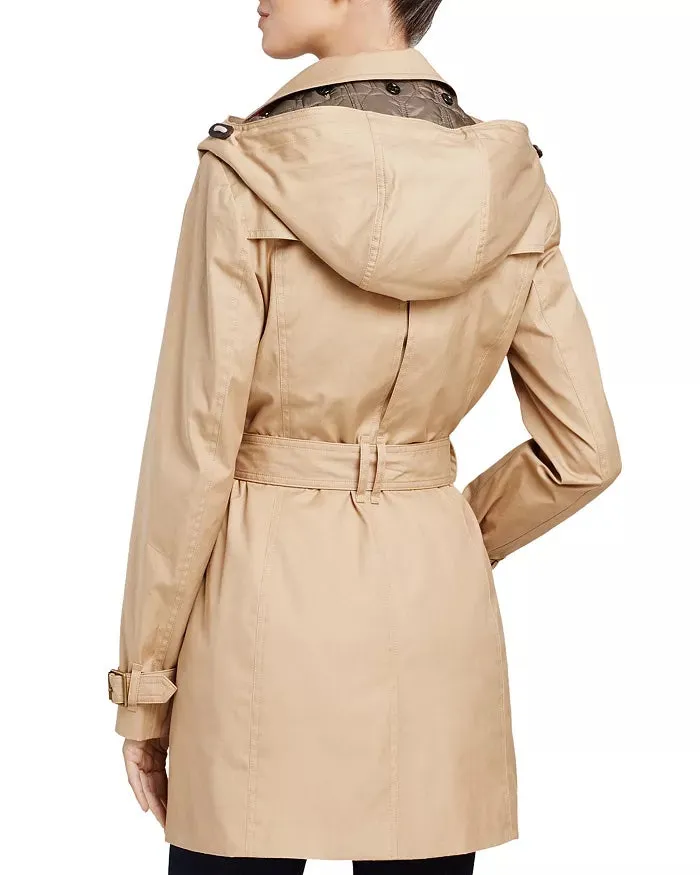 BURBERRY REYMOORE HOODED TRENCH COAT