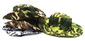 Camouflage Mesh Boonie Hats