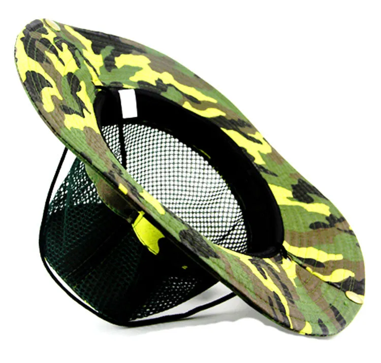 Camouflage Mesh Boonie Hats