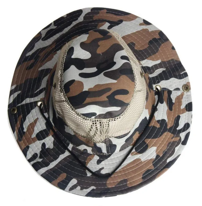 Camouflage Mesh Boonie Hats