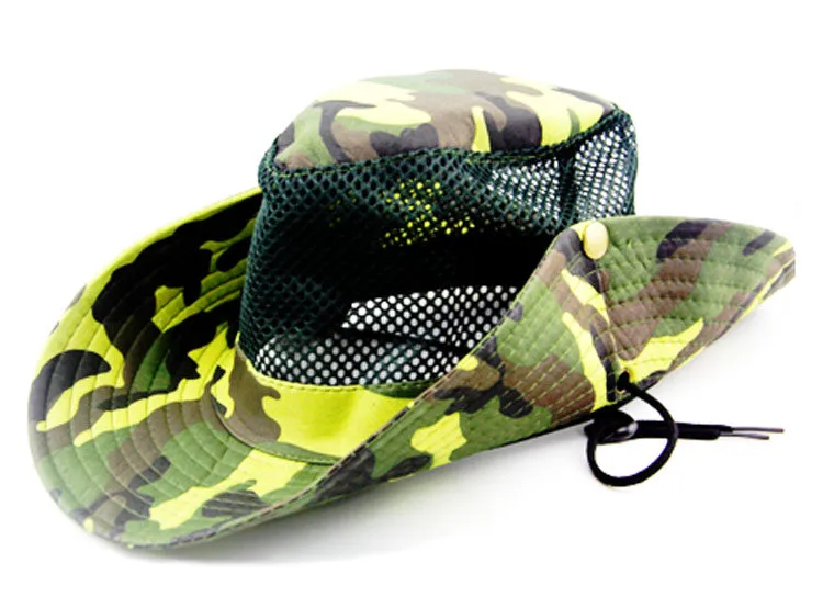 Camouflage Mesh Boonie Hats